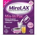 MiraLAX Laxative Powder Packet 10,0 ea. (Quantity of 5)