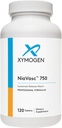 XYMOGEN NiaVasc 750 - Sustain- Rilis Niacin- untuk Efek Pembilasan Lesser - Mendukung Pengelolaan Lipids Darah Sehat (120 Timet- Rilis Tablet)