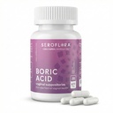 Seroflora Borial Acid Vaginal Suppotory 600 mg 30 Capsules - Boric Acid Pills for Women - Vaginal Health PH Saldo for Women - Support Vaginal Odor Control. Dibuat di Amerika Serikat.