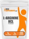 BulkSuplements.com L- Arginine HCI Powder - Nitric Oxide Suplement, Arginine Powder - Unflafeted & Gluten Free, 5g per Serving, 1kg (Paket 5) (11 lbs)