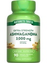 Nature 's Truth Ashwagandha Capsules 124; 3000mg 124; 90 Count 124; Ekstra Kekuatan 124; dengan Pepper Hitam 126; Non-GMO & Gluten Free Suplemen