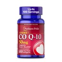 Koenzim Pride Puritan CoQ10 50mg, Tambahan Dietary untuk Kesehatan Jantung, Tekanan Darah, Oral Gum Kesehatan, dan Dukungan Penuaan Sehat, 100 Hamba, Rapid Lepaskan Softgels