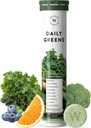 WELLBEING NUTRITITION Daily Greens 124; Natural Lemon and Lime Flavour 134; 15 Tablet 63g (2.222Ounce)