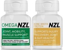 Omega- 3 Relief Bersama Natural Tambahan Dukungan Otot Alam, Green- Lipped Mussel Bersama Dukungan, Tidak ada Fishy Aftertaste, 60 Softgels Ditambah satu Botol Kondom 30 Capsules