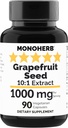 MonoHERB Grapefruit Extract 1000 mg - 90 Vegetarian Capsules