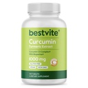 Curcumin 1000mg (Turmeric) (120 Tablet) Dibuat dengan Curcumin C3 Kompleks & Bioperine - Standardisasi menjadi 95% Curcuminoid - Vegan