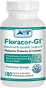 Floracor- GI Candida Cleanse, Probiotic dan Enzyme Dukung Formula 180 Capsules