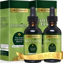 Go Nutrients Selenium 200 mcg Suppplement (Go Nutrients Nascent Iodium Suplement)