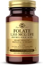 Solgar Falate 1.333 mcg Dileating Equevalen (800 mcg Folic Acid), 100 Vegetable Capsules - Heart Health, Heally Nervous System, Prrenatal Dupport - Non-GMO, Vegan, Gluten Free - 100 Servings