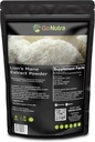 Go Nutra - Powder Mane Lion, Mampu 10: 1 Mee Mane Mushroom Powder Lion Mane dengan 30% Polysacchardes, Extract Singa Murni untuk Teh, Juice, Air, dan More, Non-GMO, Vegan, 8 oz