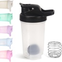 DY.A 16oz Shaker Bottle Provices Sports Cups for Protein Shaker Bottle for Pre Workout and Travel To Go NG BPA Free & Easy Clean Protin Bottle, Black