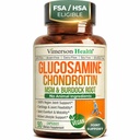 Glucosamin Chondroitin MSM - Bersama Suplemen Dukungan untuk Perempuan dan Pria dengan Glucosamin Sulfate 1500 mg, Chondroitin dan MSM - untuk Kartilage, Kesehatan Gabungan dan Fleksibilitas - 90 Capsules, Vegan