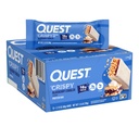 Quest Nutrection Crispy Blueberry Hero Cobbler Protein Bar, 16g Protein, 1g Sugar, 3g Net Carb, Gluten Free Protein Snack, Keto Friendly, 12 Count