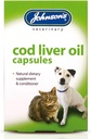 John Veterinary Product Cod Liver Capsules, 40 Capsules