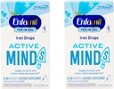 Enfamilil Fer-in Sol Iron Supplement Drops for Bayi & Toddlers, 15 mg, 1.67 lf oz (50 ml) (Paket 2)