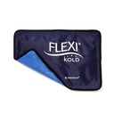 FlexKold Reconable Gel Ice Pack with Straps - Cold Compress Pack for Injuries - Flexible Medical Ice Lick for Back, Shoulders, Legs, Luck, Sciatica, Muscle Pain - Setengah Ukuran