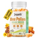 Bee Pollen £100mg Sugar Free Gummies, w / Fenugreek, Royal Jelly, Propolis, Organic Bee Pollen Chewable Supplement for Women, Rich in Vitamin E, Imunity & Skin Care, 60 Counts