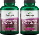 Swanson Glucosamin & Chondroitin Combo 500 / 250 Miligram 200 Capsules (2 Pack)