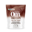 OM Mushroom Cordyceps Powder 7.05 oz (100 pelayan) - Organik, Vegan, Non-GMO, Gluten- Free - Energy, Stamina & Endurance Dukungan - Adaptogenic Superfood for Olahraga, Performance, Smoothies & Tea