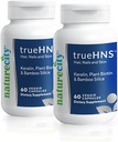 NaturreCity True- HNS Rambut Nails dan Skin Cheriatine Keratin dan Tanaman Berbasis Biotin Vitamin Suplemen 124; Fuller dan lebih kuat Rambut dan Nails 124; Non GMO 124; 120 Feggie Capsules
