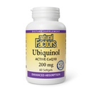 Faktor Alam Ubiquinol 200 mg - Mendukung Kesehatan Jantung & Vitalitas - Tambahan Dukungan Antioksidant dengan Absorpsi Superior - Dukungan Energi dengan Minyak Flaxseed - 60 Softgels (60 Pelayan)