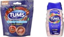 Tums Chewy Delights Soft Chews, Very Cherry, 32count & Tums Ultra Strength 1000 Antax, Asported Berries, 72 Tablet