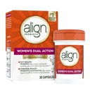 Align Probiotic, Women Dual Action, Vaginal Propoletic for Women Probiotic for Vaginal Health Support, with Progories for Digetical Health, 28 Probiotic Capsules