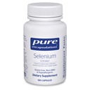 Ensulasi Murni Selenium (Citrate) - untuk Dukungan Sistem Kebal & Sel Kesehatan - Suplemen Antioksidan - Mendukung Aliran Darah * - Gluten Bebas & Vegan - 180 Kapsul