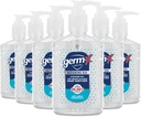 Germ-X Advanced Hand Sanitizer, Non- Drying Moisturizing Clear Gel, Instant dan No Rinse Formula, Back to School Supplies, Pompa Bottle, 8 Fl Oz (Pack of 6)