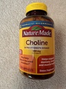 GOOFY TURTLE Choline Ekstra Kekuatan Dosage 800mg Dieter Supplemen