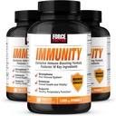 Force Factor Imunity, Imune Dukung Booster dengan Elderberry dan 10000mg dari Vitamin C, Plus Vitamin D, Zinc, Propine, Antioksidants, dan Echinacea untuk Defense Kesehatan Imune, 90 Count (Paket 3)