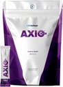 Pendukung Minum Energi LifeVantage AXIO, Pendukung Nootropic, Dukungan Fokus & Mood, dengan L-Theanine, Teh Hijau, B Vitamin, DMAE, Quercetin & Pine Bark, Purple Grape, 30 Paket