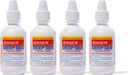 MajOR Deep Sea Premium Saline - Nasal Moisturizing Spray for Dryness and Irritation Relief - Sodium Chloride 0.65% - 1.5 Fl (4 Pack)