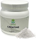 Cretine Monohydrate Powder 90 Serve - 5g (5000mg) dari Micronized Creatine Creatine Creative Pre Workout, Creatine for Building Muscle, Creatine Monohydrate 450g (1.0lbs)