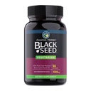 Menakjubkan Herbs Black Seed Oil Capsules - Pil Minyak Benih Hitam, Katup Benih Cumin Hitam, Suling Nigella Sativa Dingin, Minyak Blackseed, Non GMO, 100% Pure - 60 Vegetarian Capsules, 1000 mg
