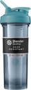 BlenderBottle Shaker Bottle Pro Series Perfect for Protein Shakes and Pre Workout, 32- Ounce, Cerolean Blue
