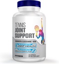 Tambahan Dukungan Tennis Bersama - Lutut Sehat, Kembali, Kartilage, & Joints - Glucosamin Chondroitin MSM- GMP Sertifikasi Suplemen Tennis dan Dukungan Gabungan untuk Athletes - 90 Capsules