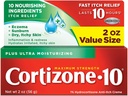 Cortizone- 10 Plus Maksimal Kekuatan Anti- Itch Creme 2 oz (Paket 2)