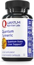 Quantum Nutrition Labs Turmeric - Turmeric Capsules, Turmeric Curcumin Sules Suplemen, Liver Dupport, 500 mg Curcuma Per Capsule - 60 Vegetarian Capsules