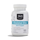 365 oleh Whole Foods Market, Zinc yang dilindungi plus Copper, 120 Count