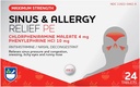 Rite Aid Sinus & Allergy Relief PE Tablet, Maksimum Strength - 24 Count 124; Antihistamin dan Deconongestant Nasal 124; 4 Hour Allergy Medication 124; Allergy and Contraffic Relief