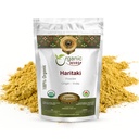 Cara organik Premium Quality Haritaki Powder (Terminalia Chebula) - Organic & Kosher Sertifikasi 124; Raw, Vegan, Non GMO & Gluten Free 124; USDA Cerdened 124; Origin - India (1LBS / 16Oz)