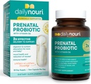 Nouri Prenatal Health Probiotic and Omega Capsules, Proposal Prenatal for Women, Aids Ditraffic and Nutrient Absorpsi for Mom & Baby, Take Daily-30 Day Suppply