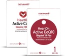 NANOWELL Hearton Active CoQ10 Kaneka Ubiquinol 100 Plus Heart Health Suftgels X 1 Box for 1 Month (30 Count)
