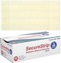 Dynarex Wound Closure Strips - Sterile, Menyediakan Sterile Dukungan untuk Cuts Kecil & Skin dengan Jahit, Stitches, & Staples dan Aftercare, Putih, 1 / 4 "x 3" - 1 Kotak 50 Strips
