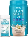 GNC Total Lean GlucaTrim - 120 Capsules (60 Servis) + GNC Total Lean 124; Lean Shake 25 Protein Poader 126; Tinggi-Protein Pengganti Meal Shake 124; French Vanilla 124; 16