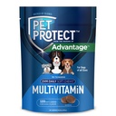 Pet Protection Dog Multivitamin, Vet- Formulated DVM Daily Soft Chews, Supports Ongoing Health & Wellness, Chicken-Flavor (120 Count)