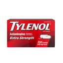Tylenol Extra Power Relief Pill, Acetaminofhen 500mg Caplets, Suin Reliever and Fever Reducer Medicine for Headache, Bajache, ToorArthritis, 100 Count Bottle