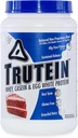 Powder Protein Tinggi Body Nutrition: 45% Whey, 45% Casein, 10% Egg White, Gluten- Free, Low Sodium, Grass Fed Whey Protein Powder, Gym Suplemen & Breakfast, Red Velvet Cake, 2lb