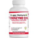 Coenzim Q10 High Potency COQ10-40mg UBIQUINOL for Dogs (120 Tab) Made di U.S.A. CoQ10 for Dogs